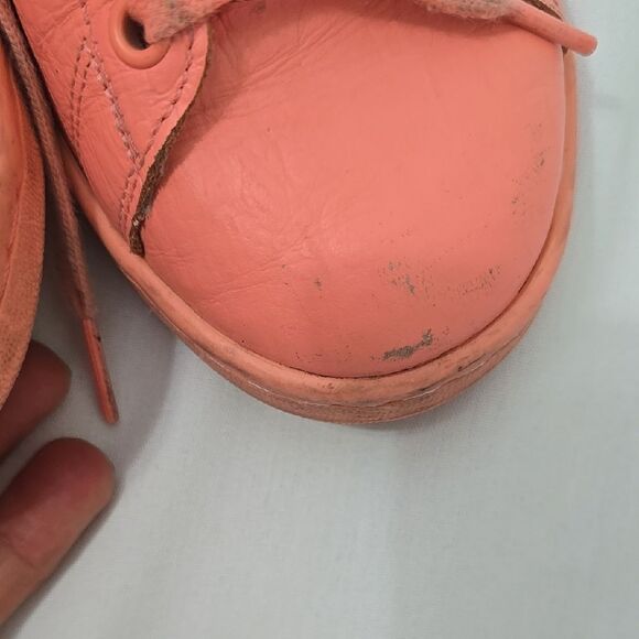 Adidas Pink Suede Sneakers Casual Style Size 7 - Picture 6 of 7